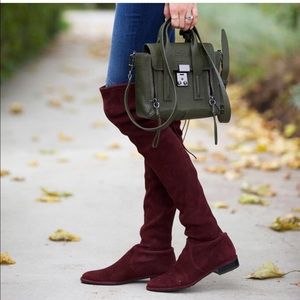 Stuart Weitzman Lowland Over Knee Boots Size 8.5
